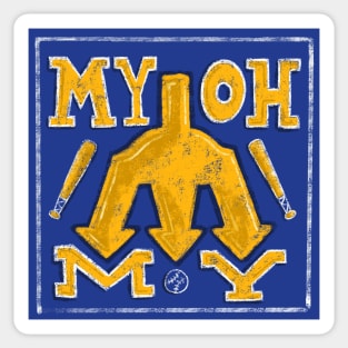 My! Oh! My! Sticker